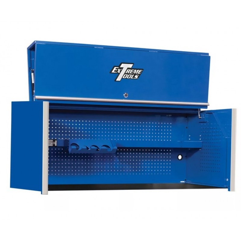 Extreme Tools RX Pro 55-in Workstation Hutch- Blue