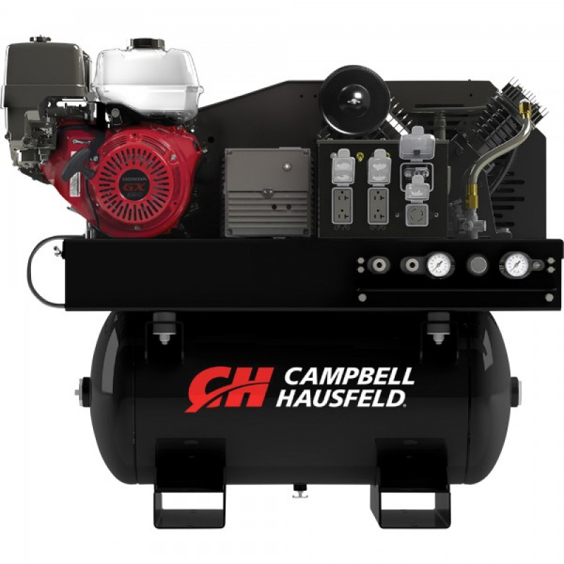 Campbell Hausfeld 2-in-1 Air Compressor/Generator with Honda Engine — Model# GR2200