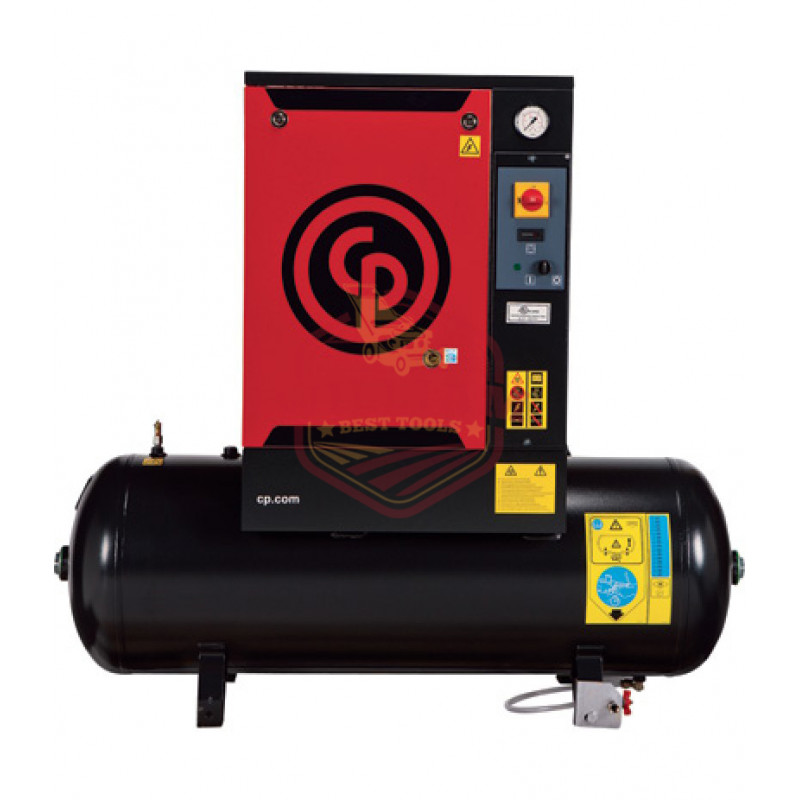 Chicago Pneumatic Quiet Rotary Screw Air Compressor - 5 HP, 230 Volts, 1 Phase