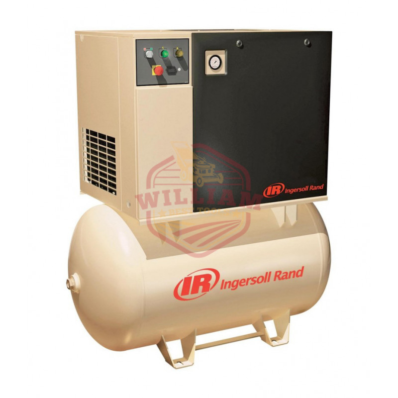 Ingersoll Rand Rotary Screw Compressor - 230 Volts, 3 Phase, 7.5 HP, 28 CFM