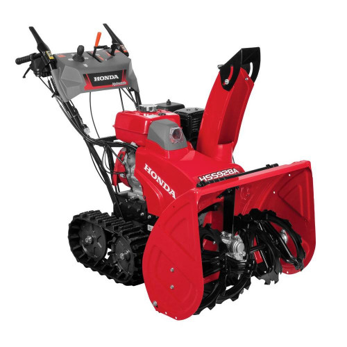 Honda 28 in. Hydrostatic Track Drive Two-Stage Gas Snow Blower with Electric Start and Joystick Chute Control